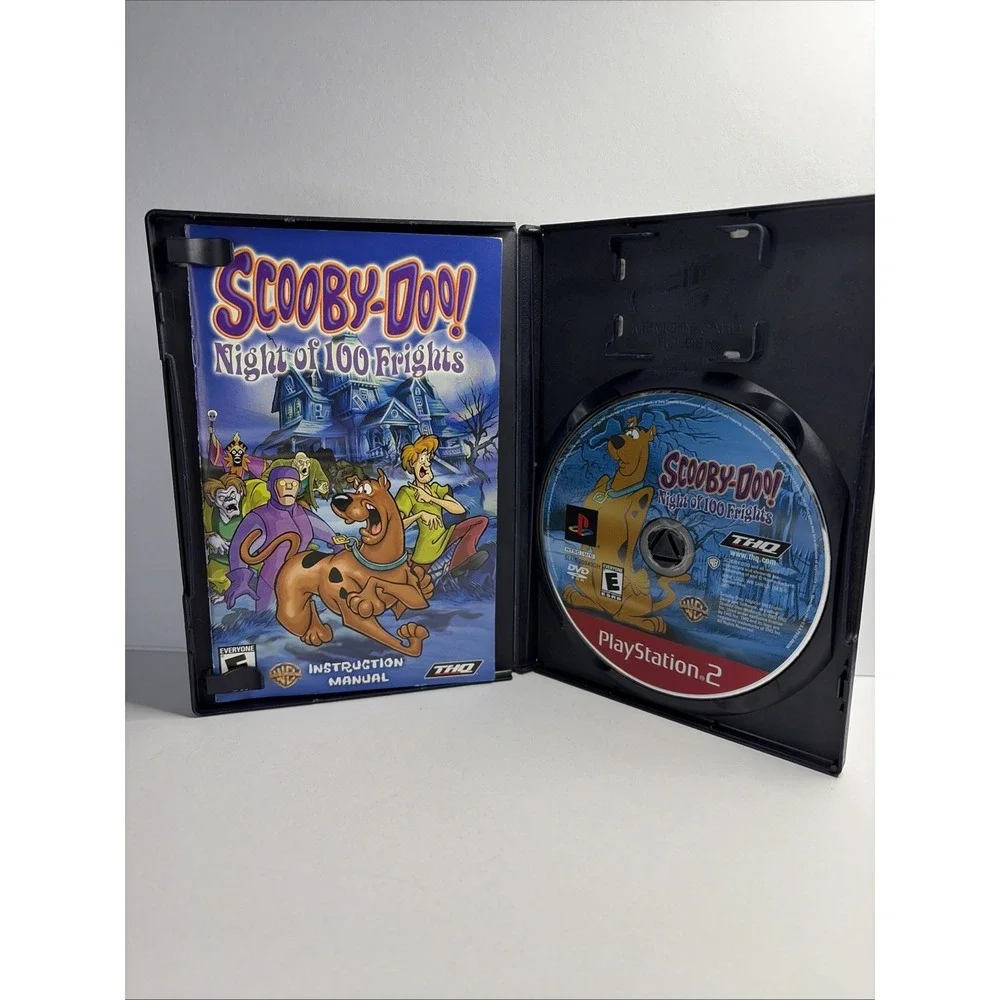 Scooby Doo Night of 100 Frights / PlayStation 2 PS2 / CIB / Clean / Tested /NM